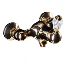 Смеситель для душа Boheme Crystal 284-CRST Золото