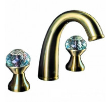 Смеситель для раковины Boheme Flora 317-FL Бронза