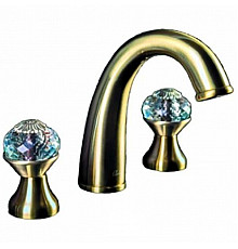 Смеситель для раковины Boheme Flora 317-FL Бронза