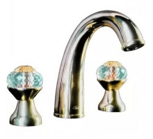 Смеситель для раковины Boheme Flora 297-FL Золото