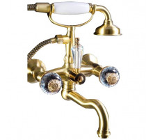 Смеситель для ванны Boheme Flora 313-FL Бронза