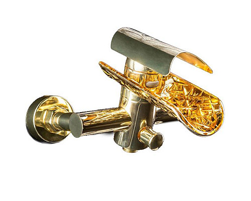 Заказать Смеситель для ванны Boheme HYPNOSE 233-G Золото в магазине сантехники Santeh-Crystal.ru