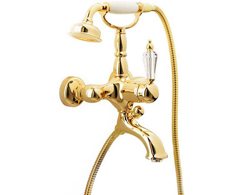 Купить Смеситель для ванны Boheme Imperiale Presente 323 Золото в магазине сантехники Santeh-Crystal.ru