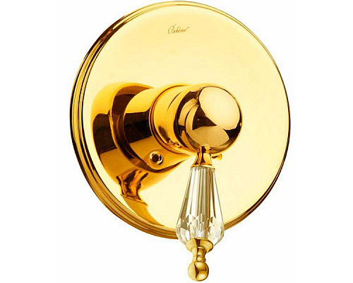 Приобрести Смеситель для душа Boheme Imperiale Presente 325 Золото в магазине сантехники Santeh-Crystal.ru