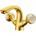 Смеситель для раковины Boheme Imperiale Presente 331 Золото Смеситель для раковины Boheme Imperiale Presente 331 Золото
