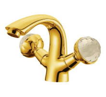 Смеситель для раковины Boheme Imperiale Presente 331 Золото