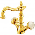 Смеситель для раковины Boheme Imperiale Presente 332 Золото Смеситель для раковины Boheme Imperiale Presente 332 Золото