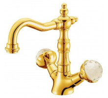 Смеситель для раковины Boheme Imperiale Presente 332 Золото