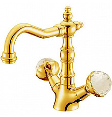Смеситель для раковины Boheme Imperiale Presente 332 Золото