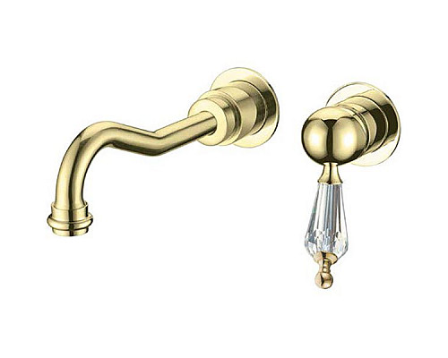 Купить Смеситель для раковины Boheme Imperiale Ripresa 327 Золото в магазине сантехники Santeh-Crystal.ru