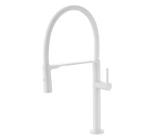 Смеситель для кухни Boheme Kitchen 114-MW цвет Белый матовый