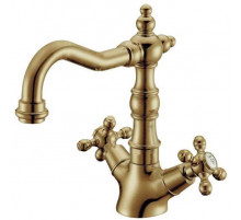 Смеситель для раковины Boheme Medici Presente 312 Бронза