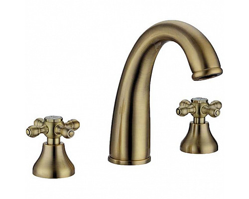 Приобрести Смеситель для раковины Boheme Medici Presente 317 Бронза в магазине сантехники Santeh-Crystal.ru