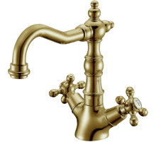 Смеситель для раковины Boheme Medici Presente 312-WSW Бронза