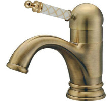 Смеситель для раковины Boheme Medici Ripresa Murano 301-MR-W Бронза