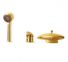 Смеситель на борт ванны Boheme Niagara 398 Золото