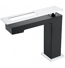 Смеситель для раковины Boheme Q 141-BCR Черный Хром