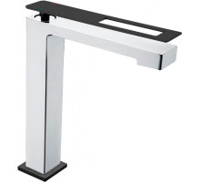 Смеситель для раковины Boheme Q 142-CRB Хром Черный