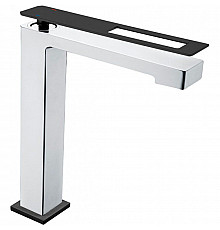 Смеситель для раковины Boheme Q 142-CRB Хром Черный