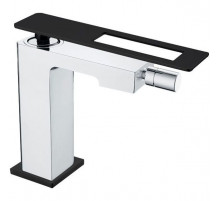 Смеситель для биде Boheme Q 146-CRB Хром Черный