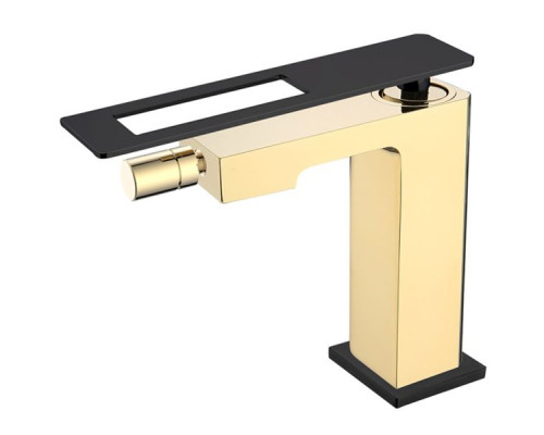 Приобрести Смеситель для биде Boheme Q 146-GB Золото Черный в магазине сантехники Santeh-Crystal.ru