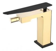 Смеситель для биде Boheme Q 146-GB.2 Золото Черный