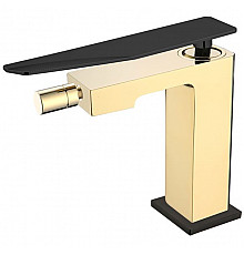 Смеситель для биде Boheme Q 146-GB.2 Золото Черный