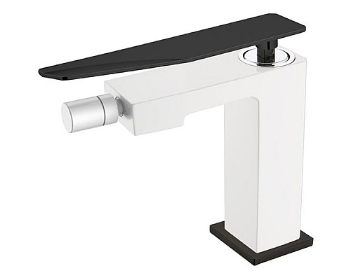 Заказать Смеситель для биде Boheme Q 146-WB.2 Белый Черный в магазине сантехники Santeh-Crystal.ru
