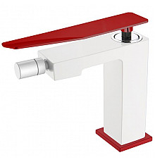 Смеситель для биде Boheme Q 146-WR.2 Белый Красный