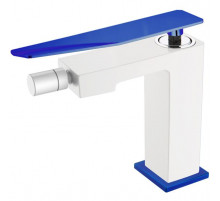 Смеситель для биде Boheme Q 146-WUW.2 Белый Синий