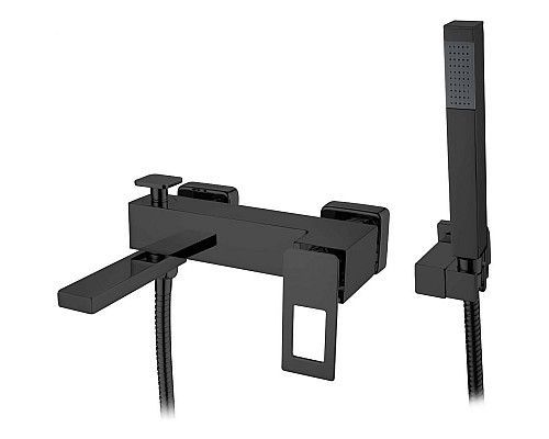 Купить Смеситель для ванны Boheme Q 143-BB Черный в магазине сантехники Santeh-Crystal.ru