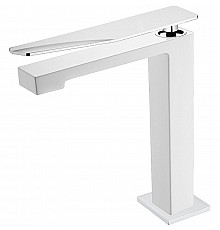 Смеситель для раковины Boheme Q 142-WCR.2 Белый Хром