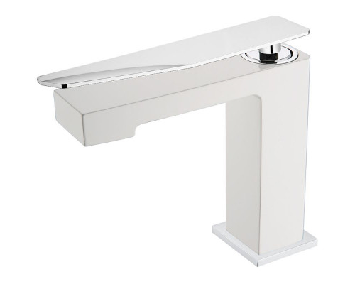 Заказать Смеситель для раковины Boheme Q 141-WCR.2 Белый Хром в магазине сантехники Santeh-Crystal.ru