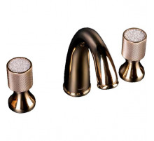 Смеситель для раковины Boheme Royal Cristal 297-Royal/CRST Золото