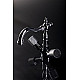 Купить Смеситель для раковины Boheme Royal Cristal 272-Royal/CRSTblack Хром в магазине сантехники Santeh-Crystal.ru