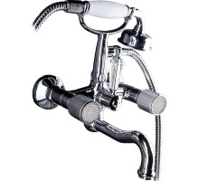 Смеситель для ванны Boheme Royal Cristal 273-Royal Хром