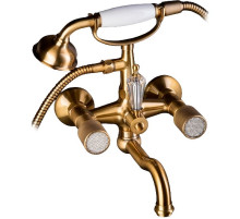 Смеситель для ванны Boheme Royal Cristal 313-Royal Бронза