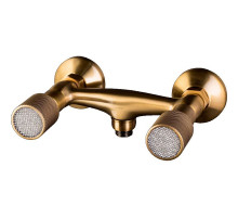 Смеситель для душа Boheme Royal Cristal 314-Royal Бронза