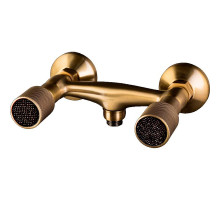 Смеситель для душа Boheme Royal Cristal 314-Royal/CRSTblack Бронза