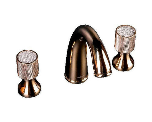 Смеситель для раковины Boheme Royal Cristal 297-Royal Золото