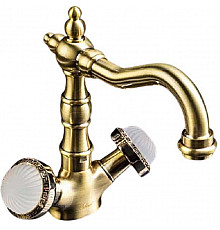 Смеситель для раковины Boheme Satine 312-ST Бронза