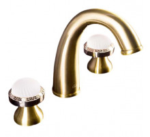 Смеситель для раковины Boheme Satine 317-ST Бронза