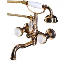 Смеситель для ванны Boheme Satine 293-ST Золото