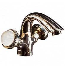 Смеситель для раковины Boheme Satine 291-ST Золото