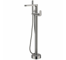 Смеситель для ванны Boheme Spectre 459-GM Оружейная сталь