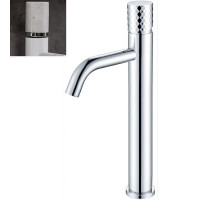 Смеситель для раковины Boheme Stick 122-CR-MR-W Хром Белый