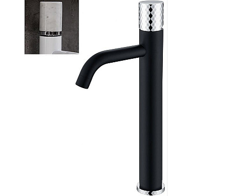Santeh-Crystal.ru: Смеситель для раковины Boheme Stick 122-B-MR-W Черный Белый Приобрести Смеситель для раковины Boheme Stick 122-B-MR-W Черный Белый в магазине сантехники Santeh-Crystal.ru