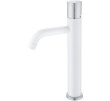 Смеситель для раковины Boheme Stick 122-WCR.2 Белый Хром