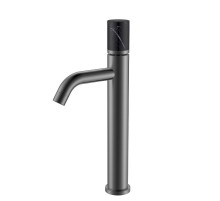 Смеситель для раковины Boheme Stick 122-GM-MR-B цвет Оружейная сталь