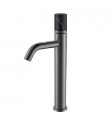 Смеситель для раковины Boheme Stick 122-GM-MR-B цвет Оружейная сталь